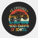 Search for monsters for kids stickers Back to school