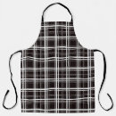 Search for modern contemporary aprons Black and white