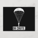 Search for parachuting postcards Skydiver