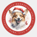 Search for corgi christmas stickers Puppy