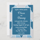 Search for blue triangle invitations Stylish