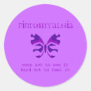Search for fibromyalgia awareness stickers Butterfly
