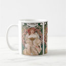 Search for mucha coffee mugs Lady