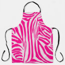 Search for pink zebra aprons Safari