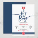 Search for red baby boy shower invitations Anchor