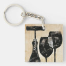 Search for wine glass key rings Contemporary