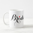 Search for elegant bridal mugs Typography