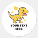 Search for yellow dinosaur stickers Funny