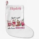 Search for daughter christmas stockings Red