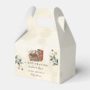 Search for new baby favour boxes Rustic