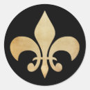 Search for vintage fleur de lis stickers Antique