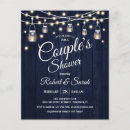 Search for rustic couples shower invitations Budget