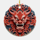 Search for mythology christmas tree decorations Red