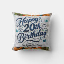 Search for 20th anniversary cushions Happy birthday