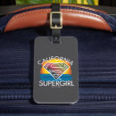 Search for girl superhero luggage tags Supergirl
