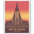 Search for iceland island stickers Reykjavik