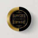 Search for 50th birthday badges Elegant