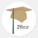 Search for cap and tassel stickers Gold