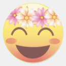 Search for blushing face stickers Birthday