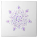 Search for white snowflake tiles Purple