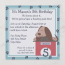Search for doggys invitations Paws