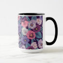 Search for colourful pansies mugs Violet