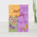 Search for dragonfly birthday cards Purple