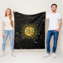 Search for sun moon stars blankets Black