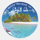 Search for tropical island beach stickers Paradise