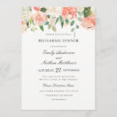 Search for peach rehearsal dinner invitations Watercolor