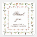 Search for hummingbirds wedding stickers Wildlife