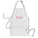 Search for bachelorette party aprons Bride