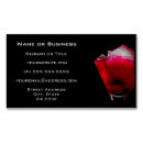 Search for cocktail business cards Pink