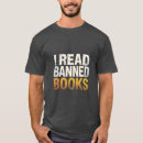 Search for banned books tshirts Reading