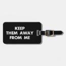 Search for sarcastic luggage tags Sarcasm
