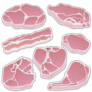 Search for pork cuts stickers Meat