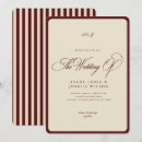 Search for stripe invitations Vintage