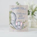 Search for elephant thank you cards Rustic
