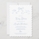 Search for cherub baby shower invitations For her