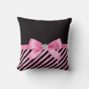 Search for black stripe bow cushions Stripes