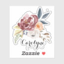 Search for floral typography stickers Watercolor flowers