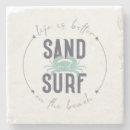 Search for beach quotes coasters Typography