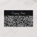 Search for vintage rose business cards Beauty salon