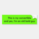 Search for bald bumper stickers Funny