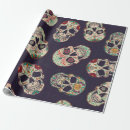 Search for dia de los muertos wrapping paper Colourful