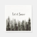 Search for pine tree napkins Winter