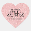 Search for artists stickers Pink