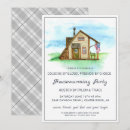 Search for cabin party invitations Watercolor
