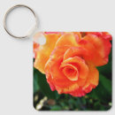 Search for rose flower key rings Orange