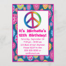 Search for 1960s birthday invitations Sixties